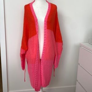 Sundress Alan Pink and Orange Cardigan XS/S